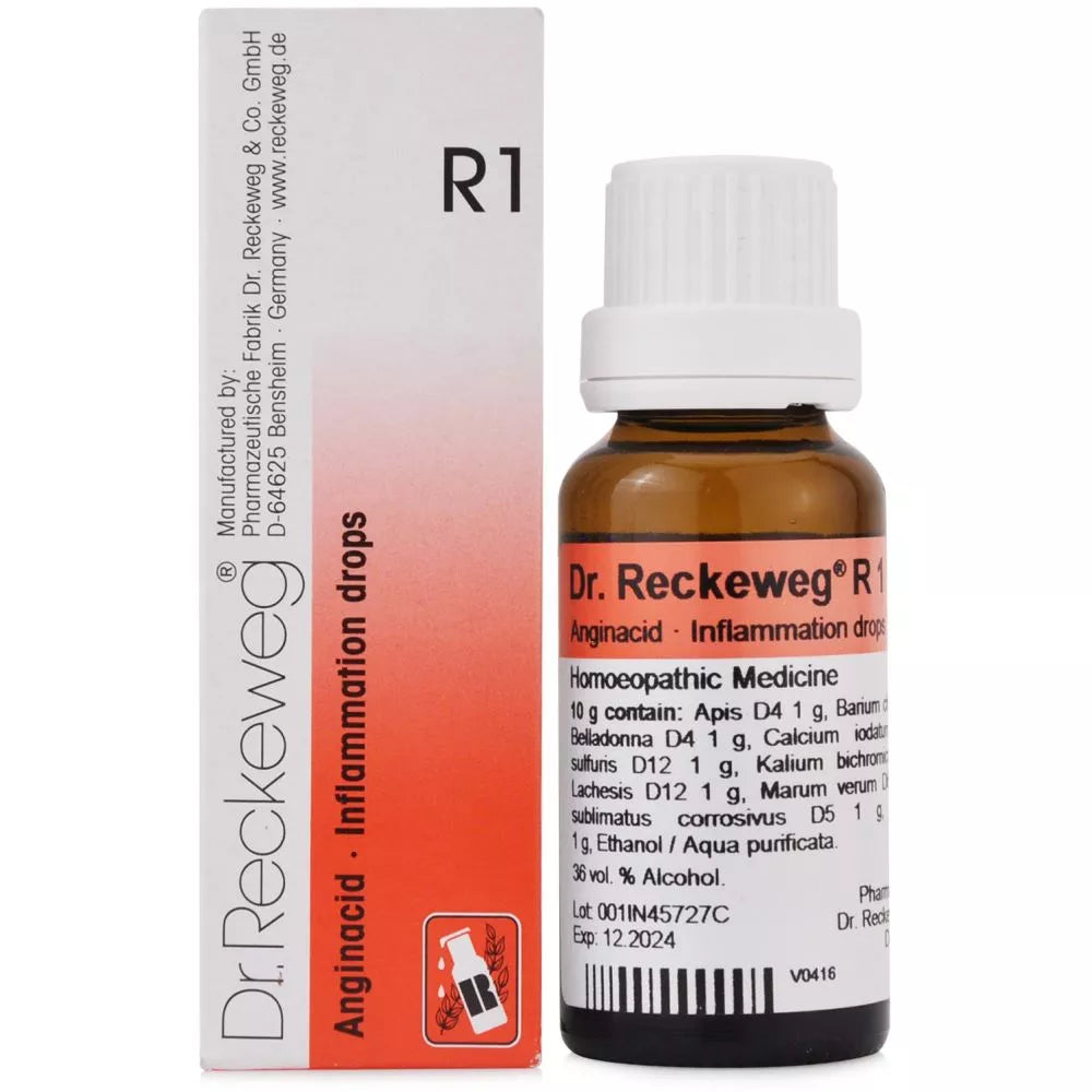 Dr Reckeweg R1 (Anginacid) - 22 ml