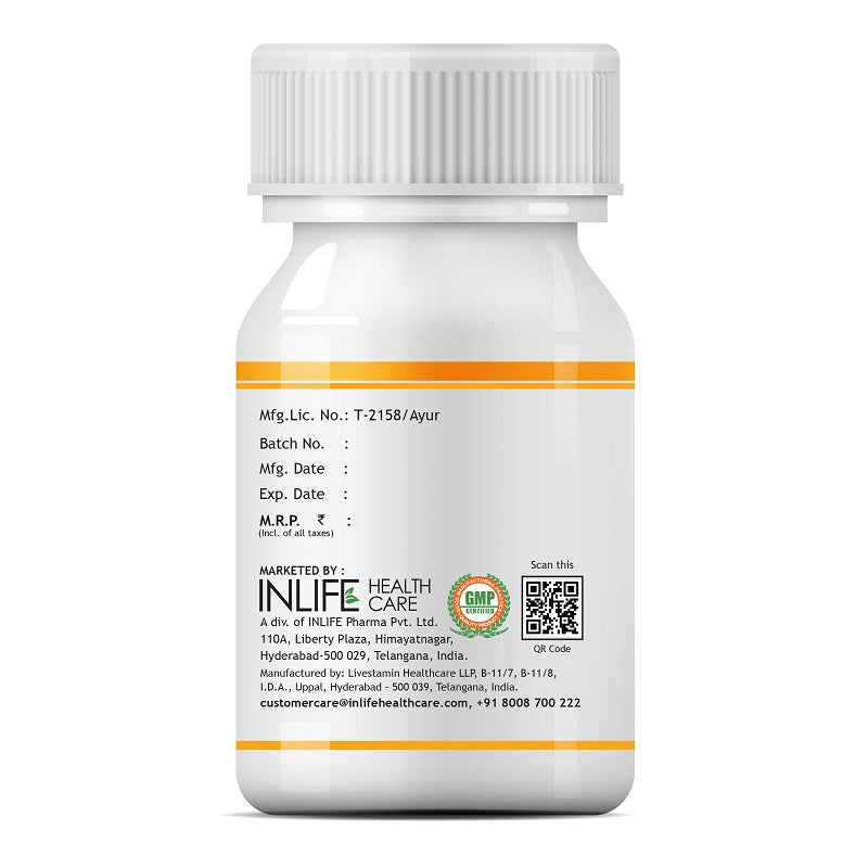 INLIFE Pumpkin Seed Extract Supplement 500 mg - 60 tabs