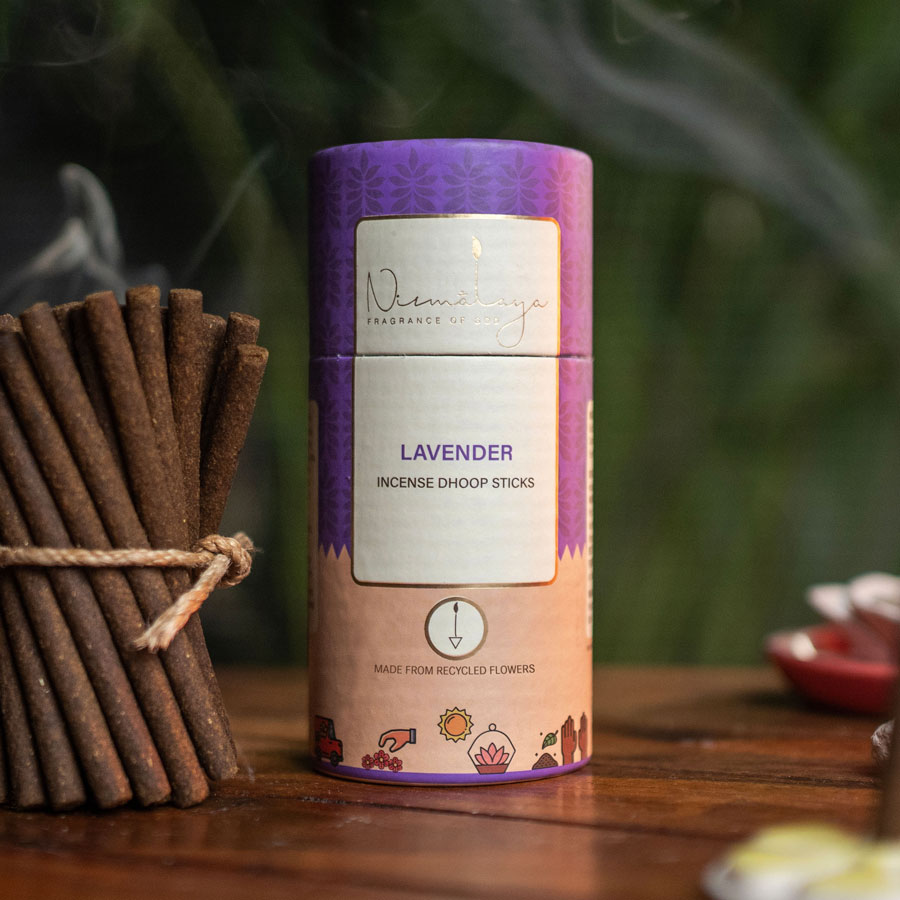 Nirmalaya Lavender Dhoop Sticks (Bamboo Less)