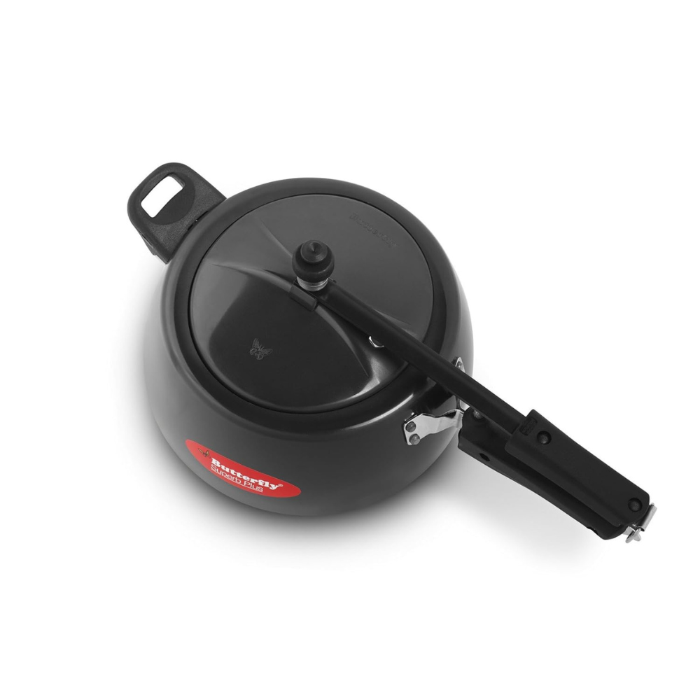 Butterfly Superb Plus Hard Anodised Pressure Cooker | 5 Litre