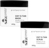 Sara Beauty Oxy D-Tan Mask & Scrub Pack For Instant De-Tan Removal & Acne Prone Free skin - 800g