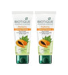 Biotique Papaya Deep Cleanse Face Wash - 100 ml - Pack of 2