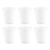 Larah by Borosil 6 Pcs Tea/coffee Opalware Kulhad Set | 200 Ml Each
