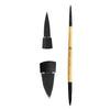 Kinded Lip Liner Double Sided 2 In 1 Lipstick Gloss Applicator Brush - 1 Pcs