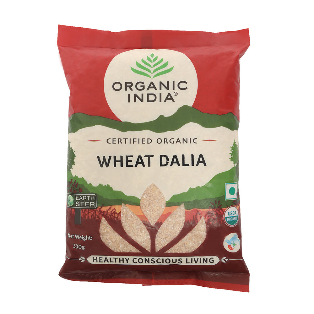 Organic India Wheat Dalia - 500 gms