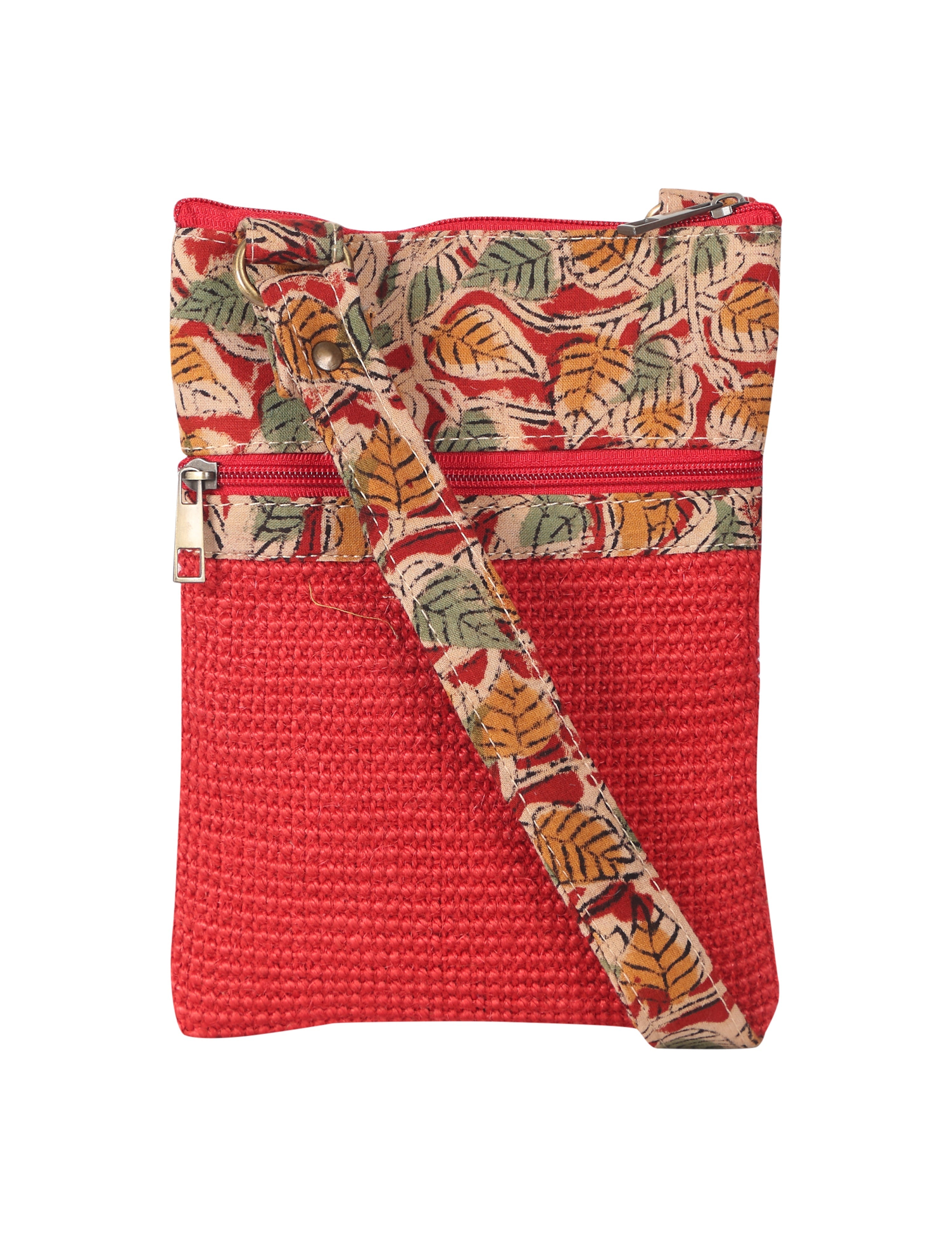 Jute Cottage Dobby Sling Bag Small 100% Genuine Stylish Jute Bag