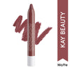 Kay Beauty Matteinee Matte Lip Crayon Lipstick Rumour - 1.8 gms