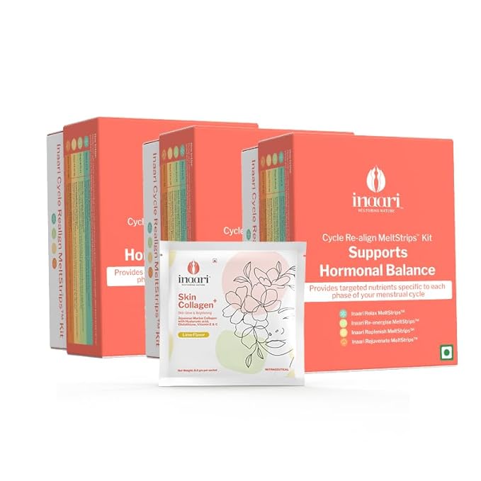 Inaari Inaari Cycle Re-align Strips - Free Travel Pouch - 1 Pack: 30 Oral Str ...