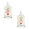 ShuShu Babies Refreshing Orange & Mandarin Baby Face and Body Lotion - 200 ml (Pack of 2)