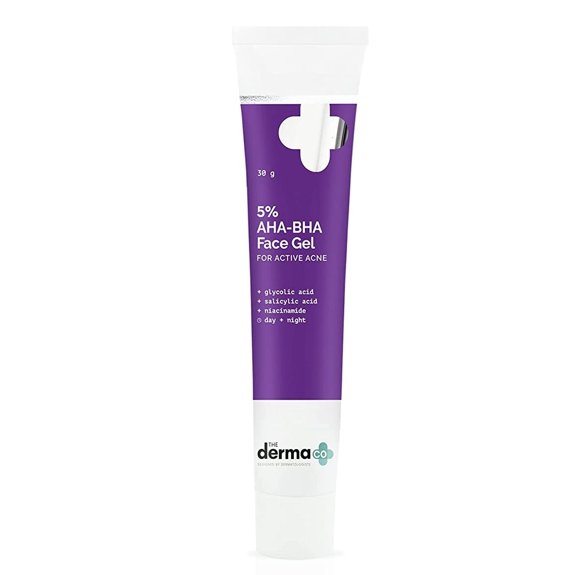 The Derma Co 5% AHA-BHA Gel for Active Acne - 30 gms