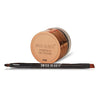Swiss Beauty Waterproof Eyebrow & Gel Eyeliner 2 In 1 With Brush | Smudge Proof Gel Eyeliner And Eyebrow Definer Pencil | Shade- Black - 7 gms