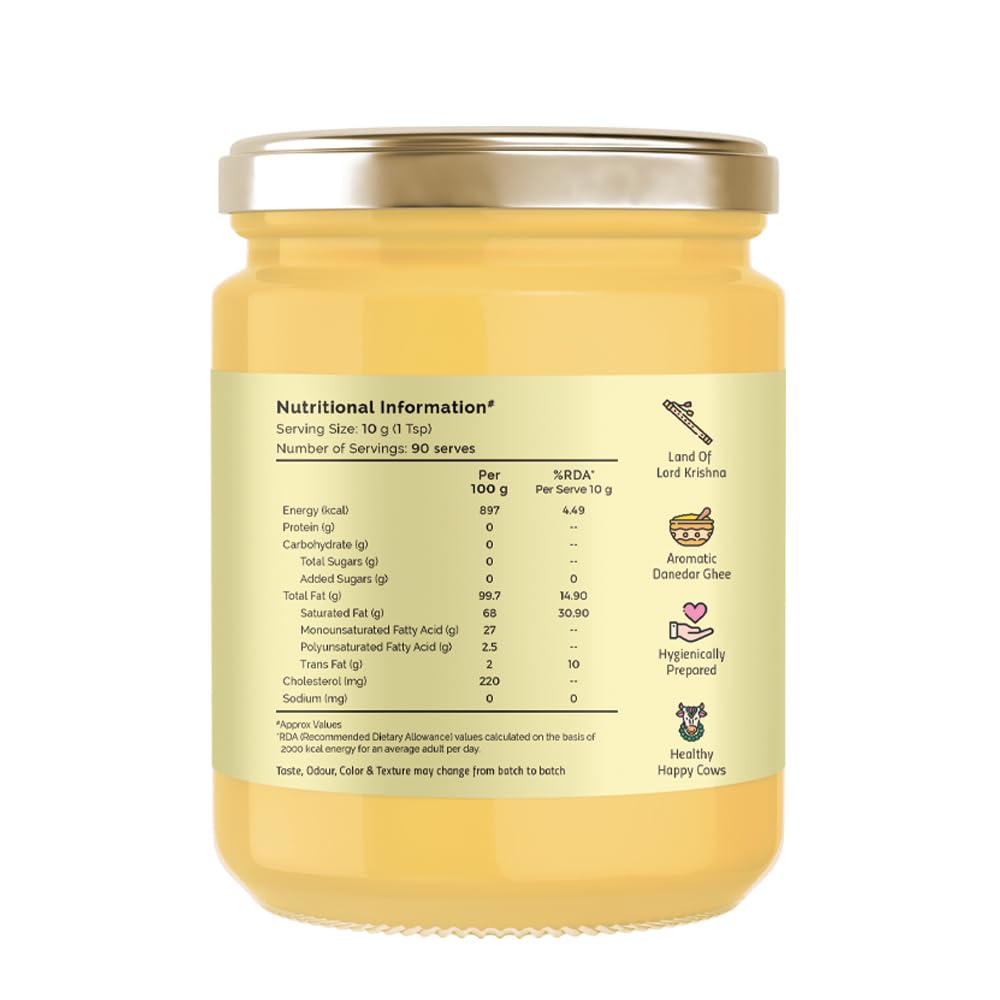 Auric Bilona Cow Ghee - 1 Liter