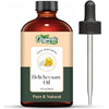 Organic Zing Helichrysum (Helichrysum Italicum) Oil | Essential Oil for Skincare, Hair Care, Aroma & Diffuser - 118 Ml