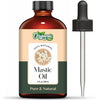Organic Zing Mastic (Pistacia Lentiscus) Oil | Essential Oil for Skincare, Aroma & Massage - 118 ml