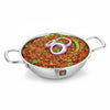 Human Hydro Tri-Ply Stainless Steel Kadai 22cm 2.2L No Lid Induction Gas Heavy-Duty