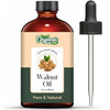 Organic Zing Walnut (Juglans Regia) Oil | Carrier Oil for Skincare & Haircare - 118 ml