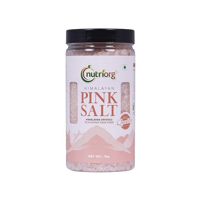 Nutriorg Himalayan Pink Salt - 1 kg
