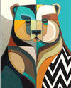 Tulip N Turtle Panda Diy Acrylic Paint By Number Kit For Adults Beginner Canvas Painting Color T 458