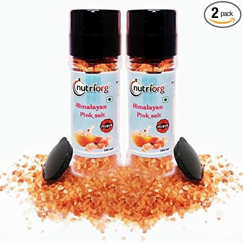 Nutriorg Himalayan Pink Salt - 100 gms (Pack of 2)