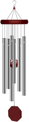 Memorial Wind Chimes Outdoor Large Deep Tone Wind Chime with 6 Tuned Tubes Elegant Chime