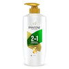 Pantene Advanced Hairfall Solution 2in1 Silky Smooth Care Shampoo + Conditioner Green - 650 ml