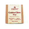 Pokonut Golden Glow Handmade Soap Saffron Almond Oil - 100 gms