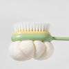 ANVYUG Green 3-in-1 Body Scrubber for Bathing with Long Handle