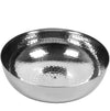 KC Sandwich Bottom Heavy Guage Stainless Steel Hammered Tasla, Without Handle Kadhai Cookware - (3500 ML)
