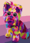 Trexee Smart Goggles Dog Paint By Number For Kids And Adults Beginner Paint By Numbers Kit For Kids 40X50 cm Without Frame