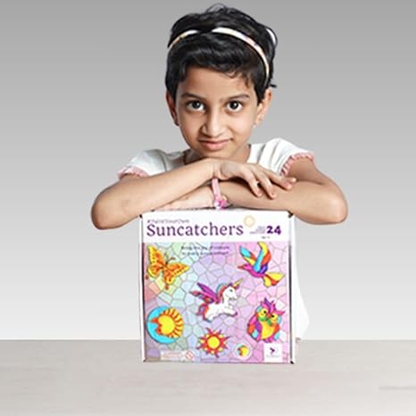 Toykraftt Glass Painting Kit For Kids Diy Window Art Craft Set Painting Kit For Kids