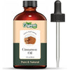 Organic Zing Cinnamon (Cinnamomum Verum) Oil | Essential Oil for Skincare, Aroma & Diffuser - 118 ml
