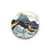 The Artment your Artistic Apartment - Color Tide Round Canvas