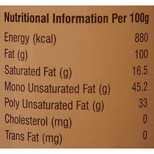 Nutriorg Cold Pressed Organic Groundnut Oil - 500 ml