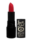 Fashion Colour Jersey Girl By Kissproof Matte Lipstick Dull Red- 3.8 gms