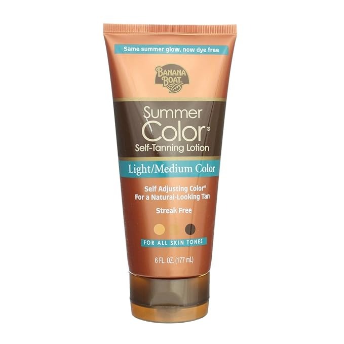 Banana Boat Summer Color Self-Tanning Lotion Light To Medium - 177 ml