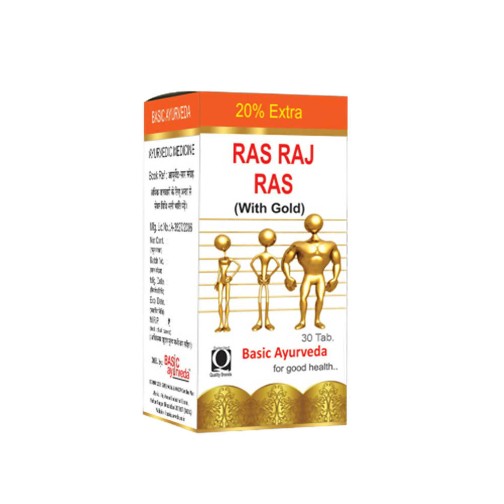 Basic Ayurveda Ras Raj Ras - 30 Tablets - DesiPick