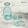 Ellementry JOVE Blue Carafe with Tumbler 675ml Bedside Water Carafe Set Glass