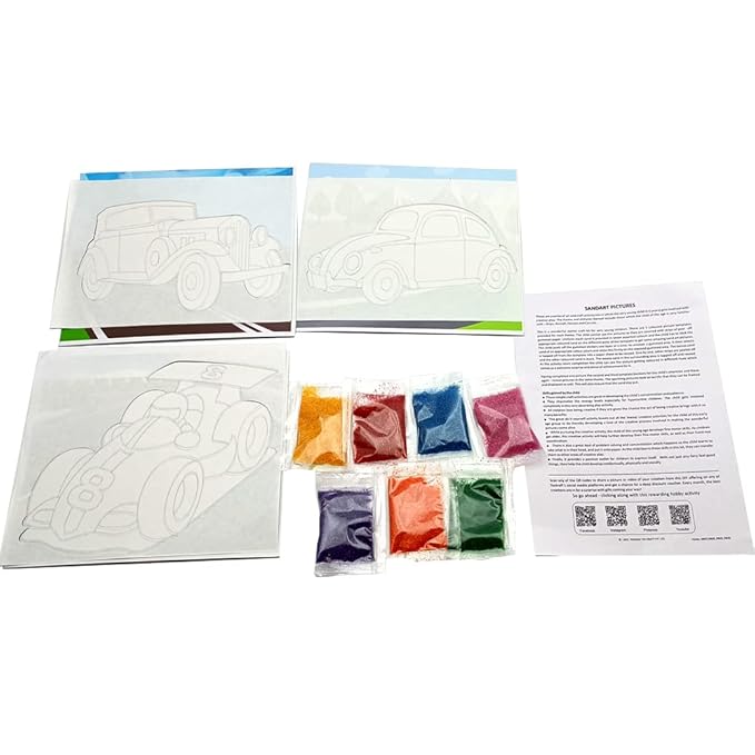 Toykraftt Sand Art And Craft Kit Activity Games For Age Of 3 To 5 Years Old Sandart Pictures