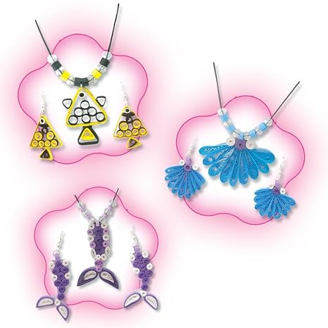 Toykraft Toys For Girls Age 10 To 12 Years Jewellery Making Kit For Kids Paper Quilling Set