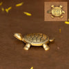 Ekhasa Pure Brass Feng Shui Tortoise for Good Luck Tortoise