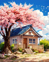 Tulip N Turtle Hut Diy Acrylic Paint By Number Kit For Adults Kids Beginner Number Painting Color 207