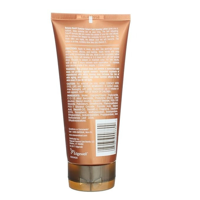 Banana Boat Summer Color Self-Tanning Lotion Light To Medium - 177 ml