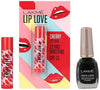 LAKM√â Insta Eye Liner, Black, 9 ml & Lip Love Chapstick Lip Balm, Spf15, Cherry, 4.5 gms