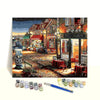 Tulip N Turtle Cafe Diy Acrylic Paint By Number Kit For Adults Kids Beginner Number Painting Color 232