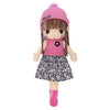Tickles Doll with Cute Cap Soft Stuffed Plush Toy for Kids Color Pink 45 cm
