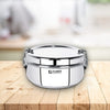 Urbane Home SS Food Pack Lunch Box | 250ml | 1pc | Steel Separator Plate | Locking Clip