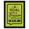ArtX Paper Motivational Quotes Goal Wall Frame Art Painting