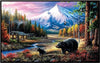 Trexee 5d Diamond Painting Large Size Black Bear Diamond Painting For Adults Diy Full Drill Crystal Rhinestone 27.5 X 15.7 inch
