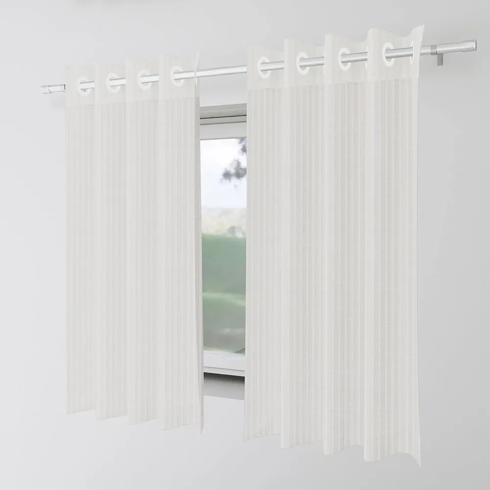 Kuber Industries Window Curtain Sheer Parda for Living Room Lining Net ...