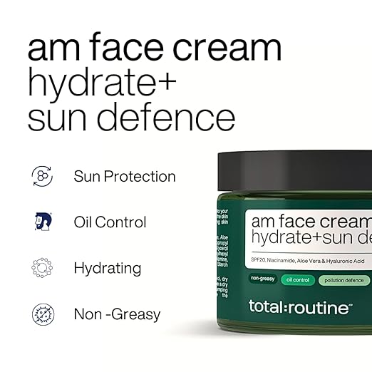 Total Routine AM Face Cream with SPF For Men - 50 gms - DesiPick
